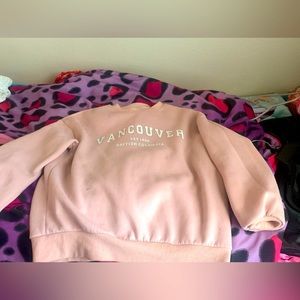 Pink sweatshirt